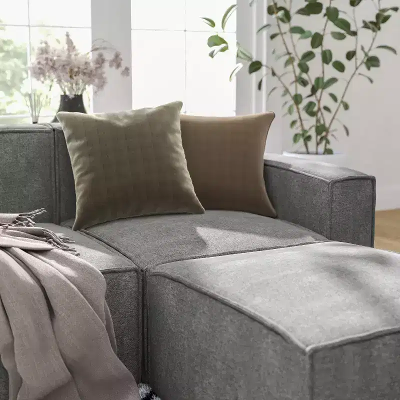 Merrick Lane Modular Right Side Chair with Arm Rest