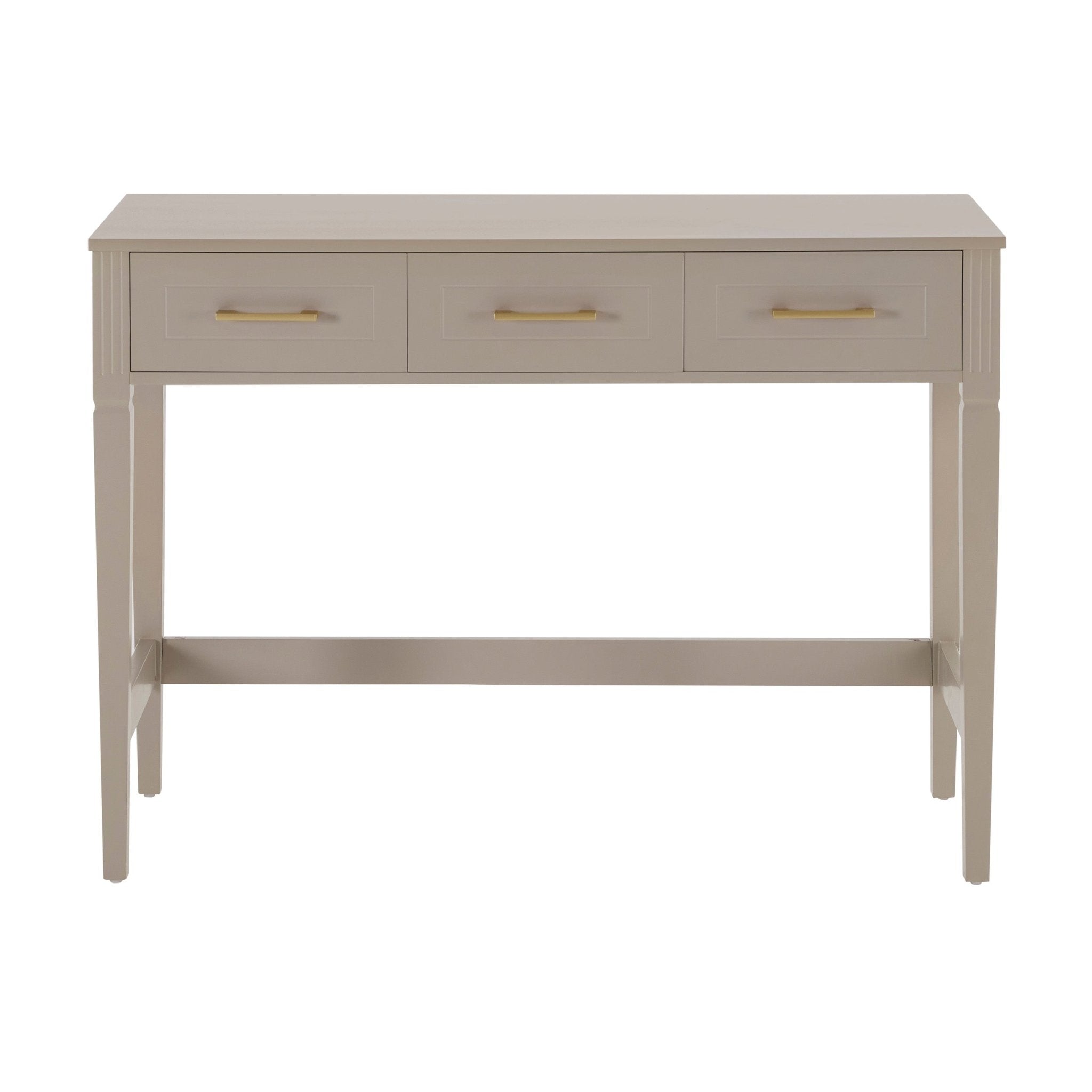 Dressing Table Console - Taupe