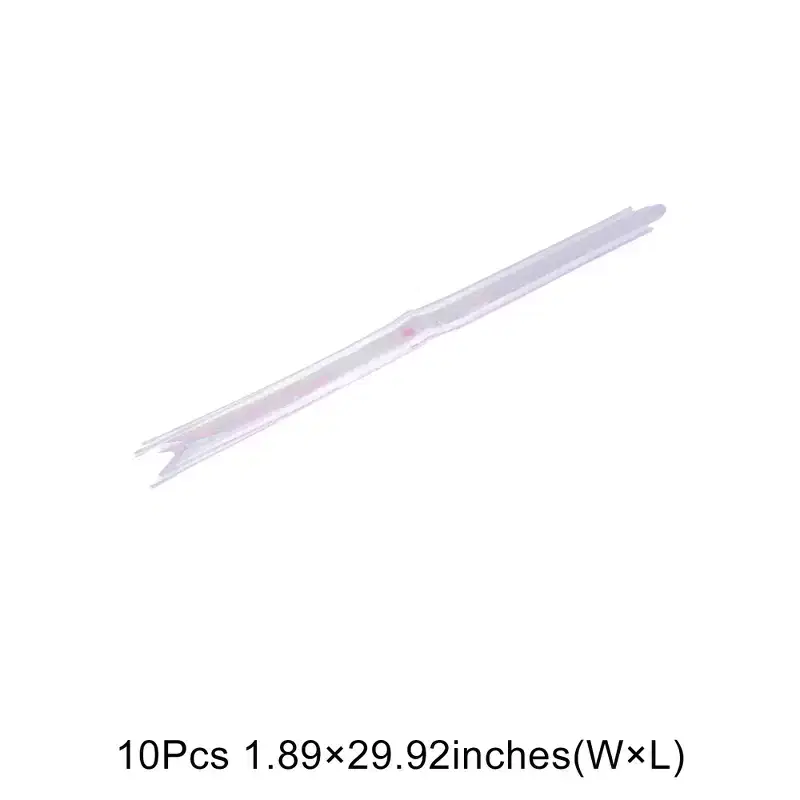 Unique Bargains Voile Pull Ribbon Snow Yarn PP 29.92x1.89 10 Pcs