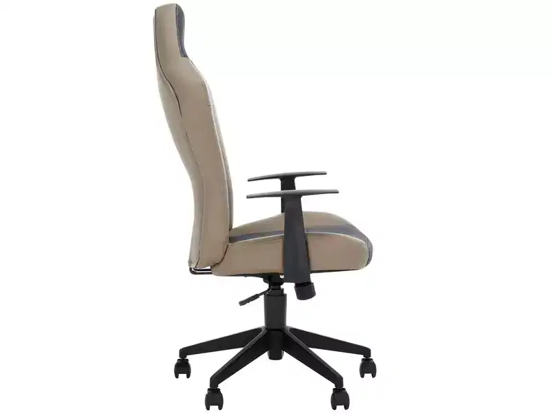 Belinda Swivel Desk Chair - Height Adjustable - FOX8503 - Black/Grey - Safavieh