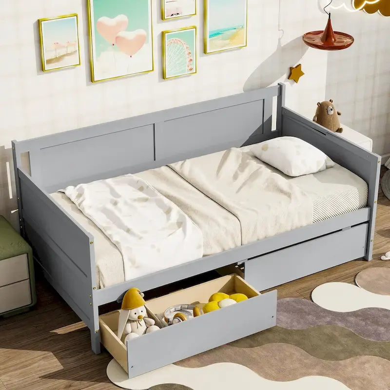 Twin Daybed with Storage Drawers