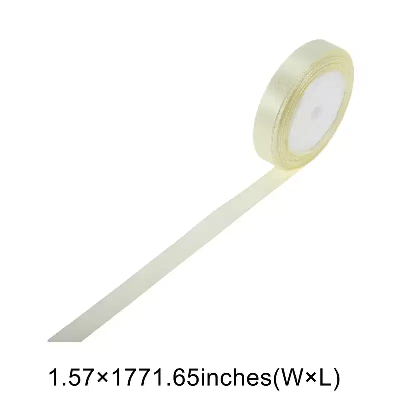 Unique Bargains Ribbon Satin Design 866.14x0.63 1 Pcs