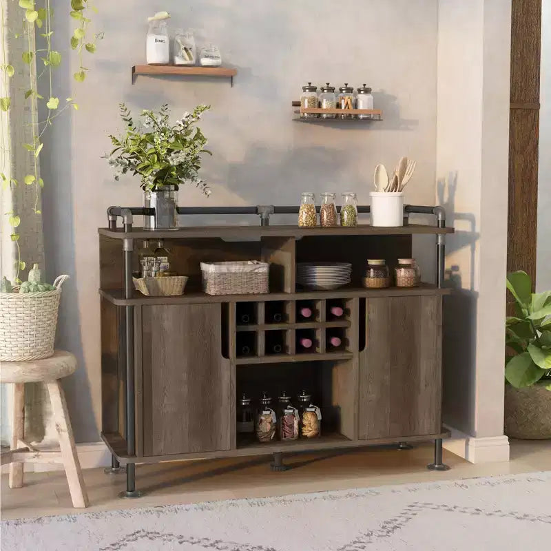 24/7 Shop At Home Towerson Rustic Server Buffet