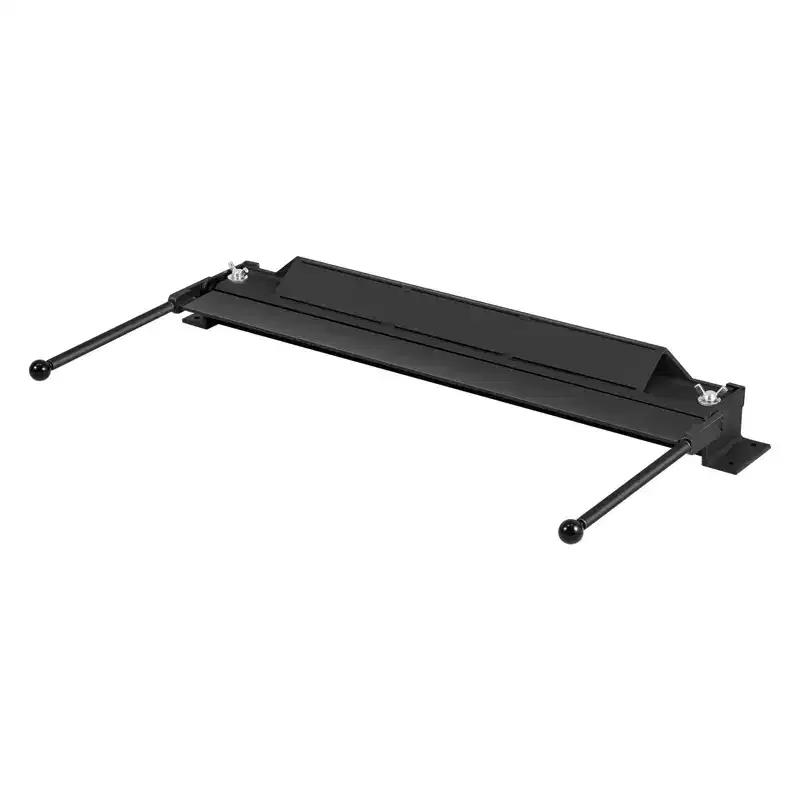 VEVOR Box and Pan Brake, 30 in Sheet Metal Bending Brake, 18-Gauge Capacity, 0-135 Degree Adjustable, Metal Bender Machine, No Wobbling, Black