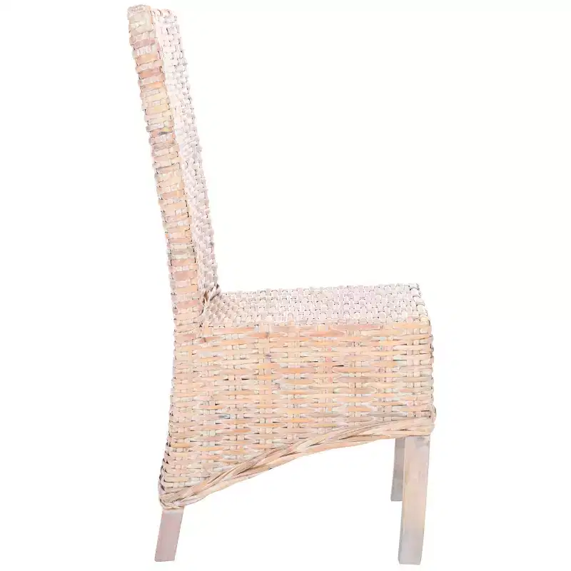 Pembrooke 19 H Rattan Side Chair (Set of 2) - FOX6520 - Safavieh Couture