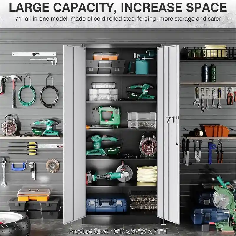 Metal Garage Storage Cabinet