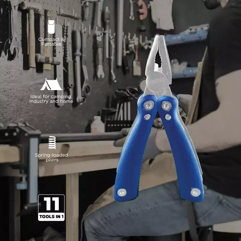 Pursonic 11-in-1 Multifunction Tool Survival Essentials Bundle  The Ultimate Compact Kit for DIY Outdoor and Everyday Use