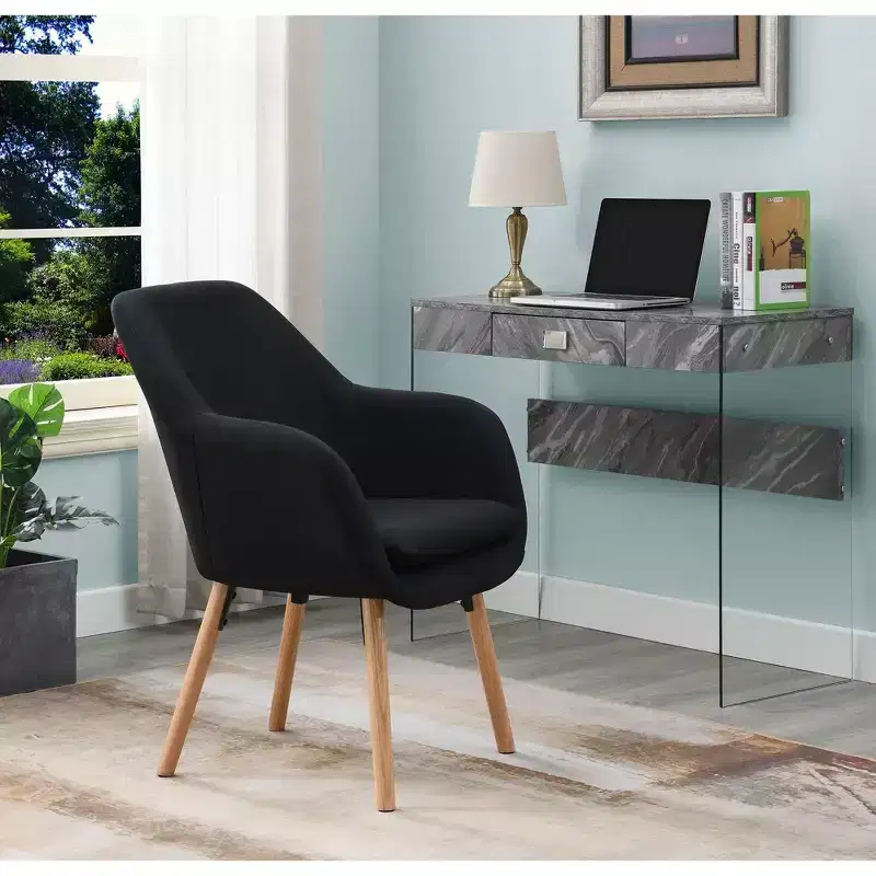 Rubberwood Accent Chair 33.5''H x 26.75''W