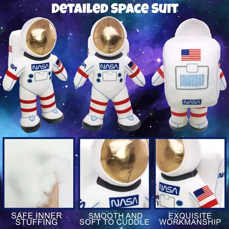 ArtCreativity 12 Plush Toy Astronaut Figurine