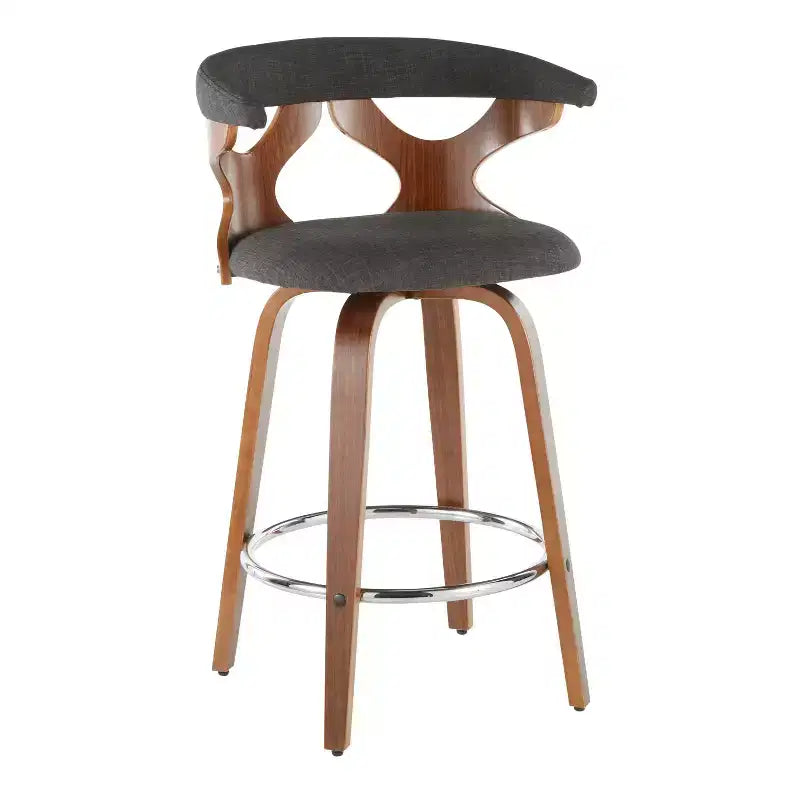 Set of 2 Gardenia Upholstered Counter Height Barstools - Lumisource