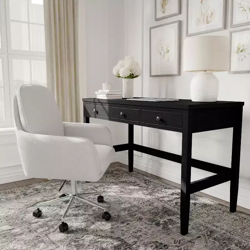Martha Stewart Clara Upholstered Office Chair