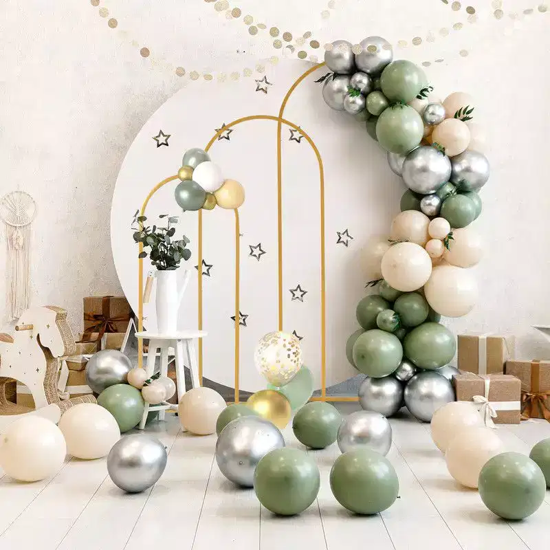 Karl Home 3PCS Gold Wedding Arbor