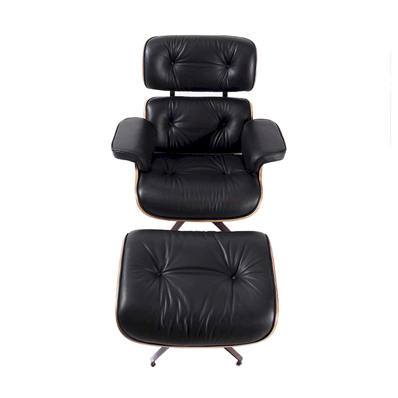 Mid Century Modern Leather Lounge Chair Armchair Recliner