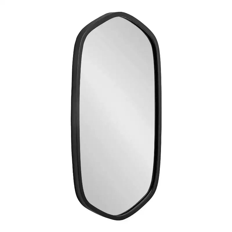 Kate & Laurel All Things Decor 20x36 McLean Hexagon Framed Wall Mirror