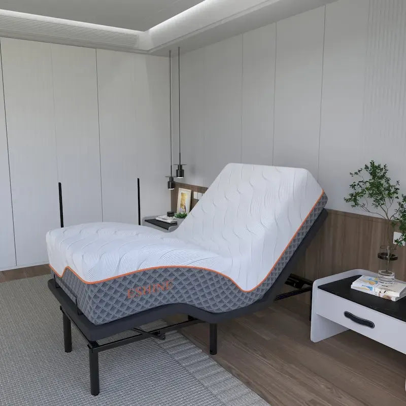 Adjustable Bed Frame with Massage