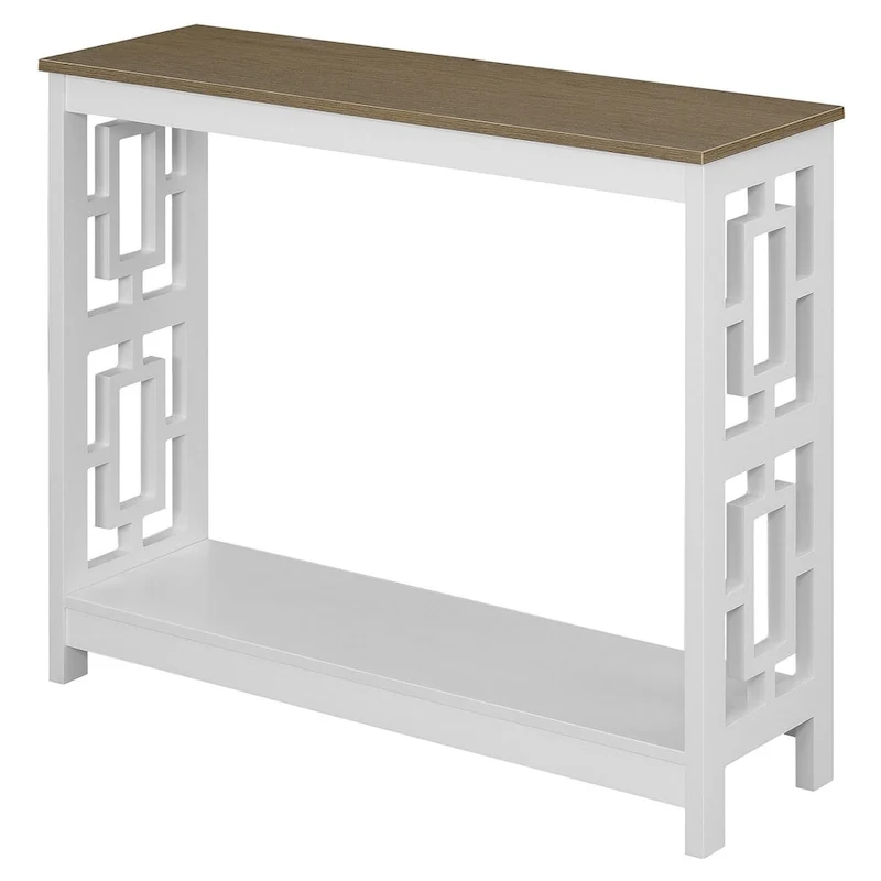 Console Table with Shelf