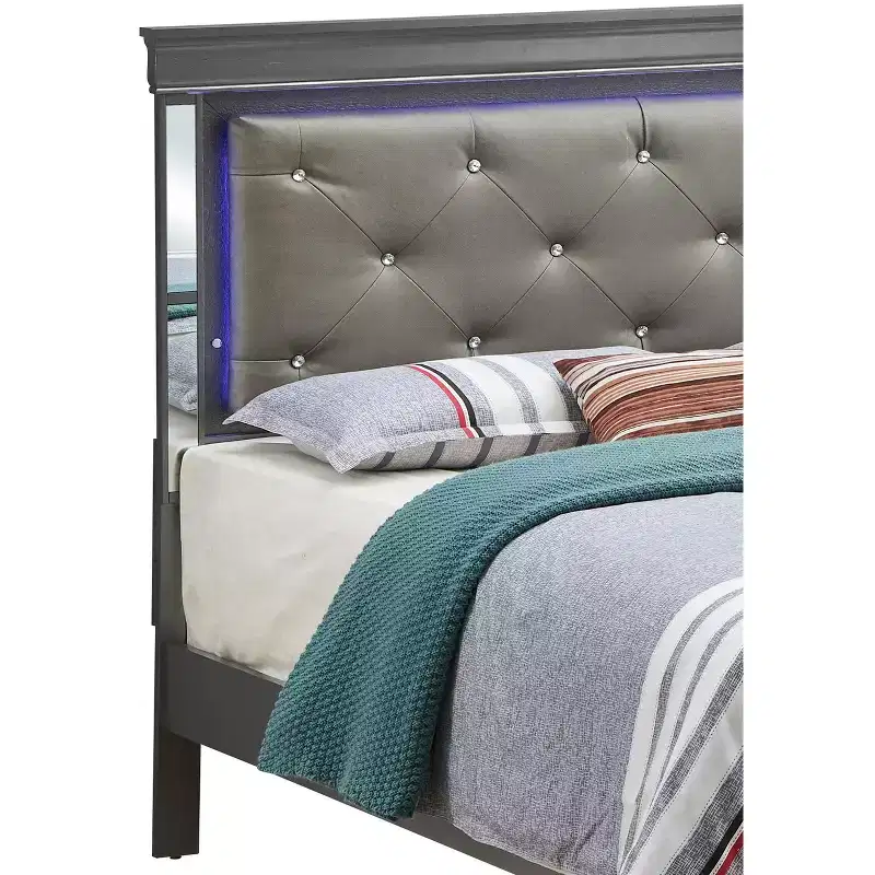 Passion Furniture Verona and Full Panel Beds