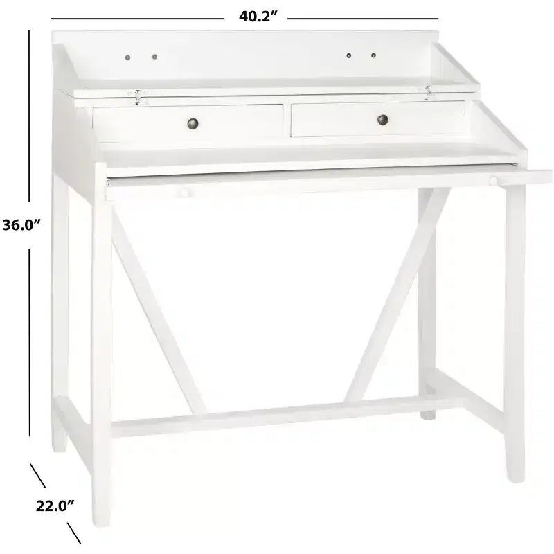 Wyatt Writing Desk With Pull Out - AMH6509 - Safavieh Couture