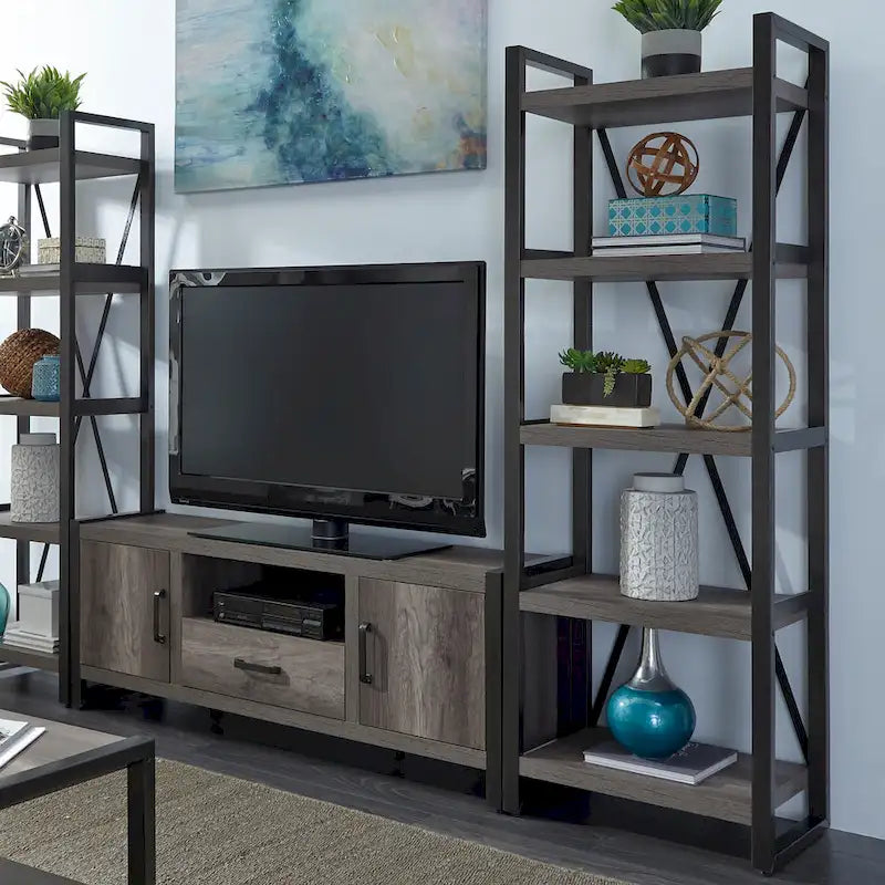 Greystone Opt Entertainment Center w Piers