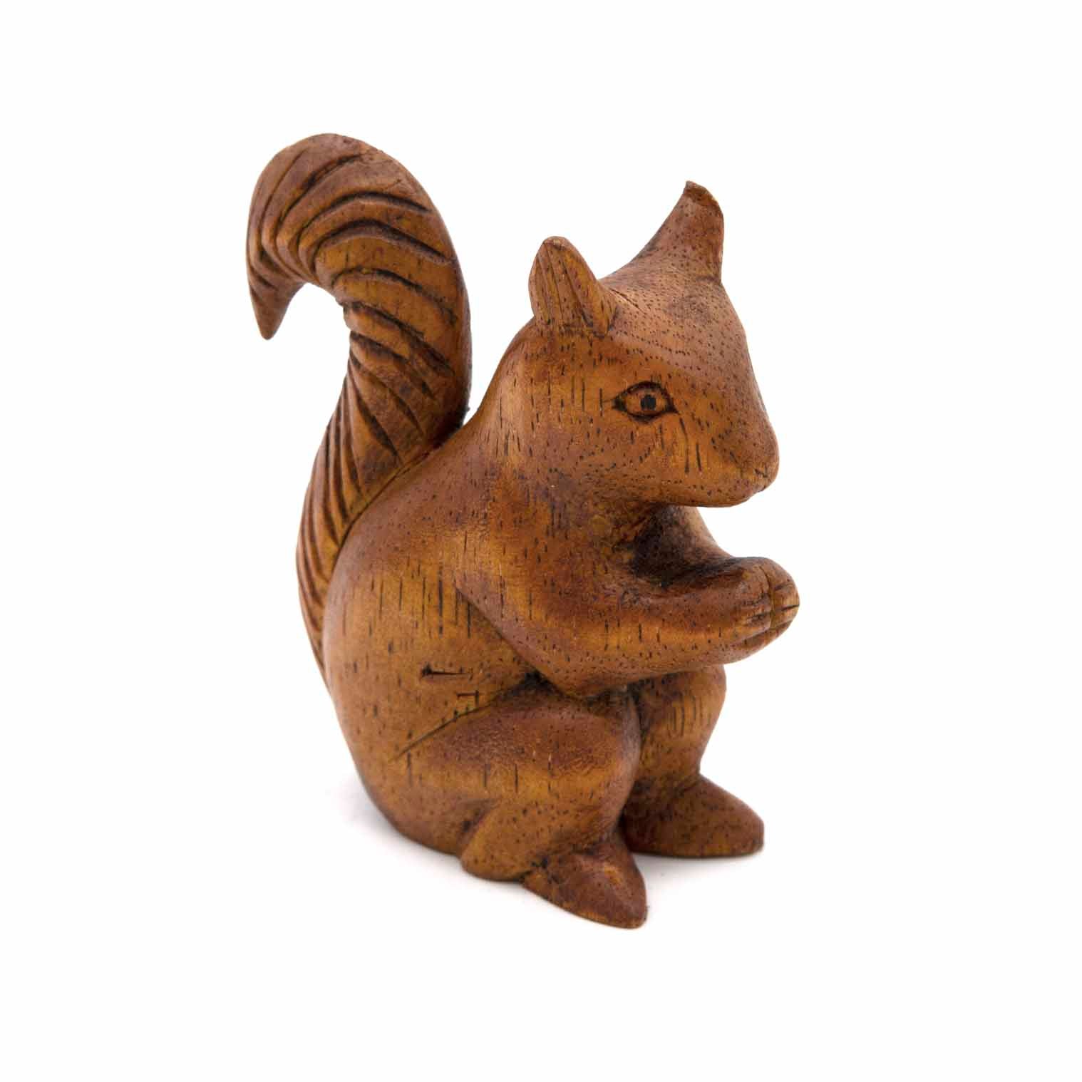 Squirrel Carving