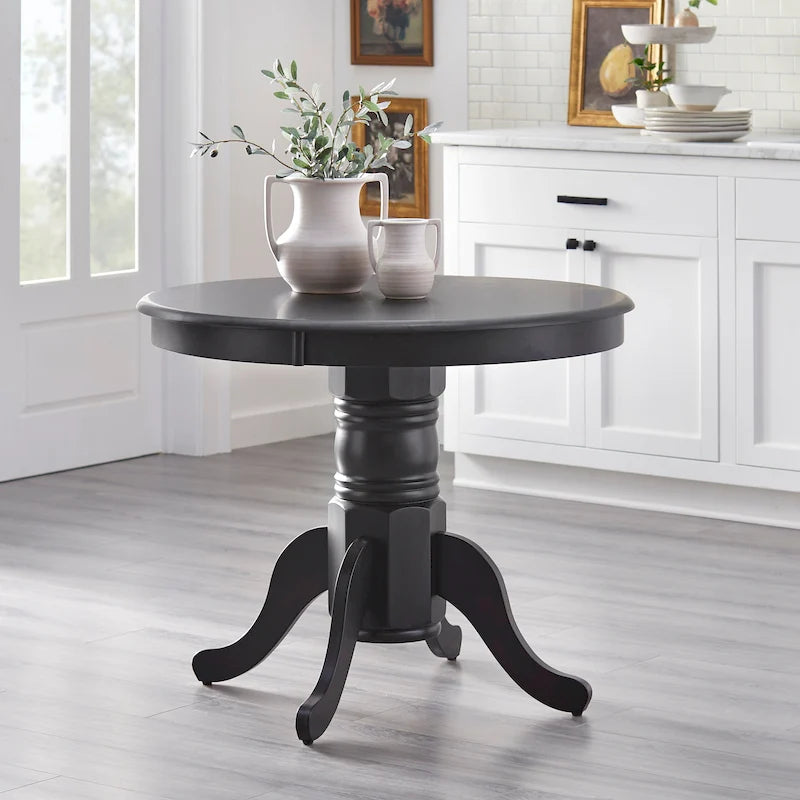 Solid Wood Rectangular Dining Table, Lancaster Style, Natural Finish