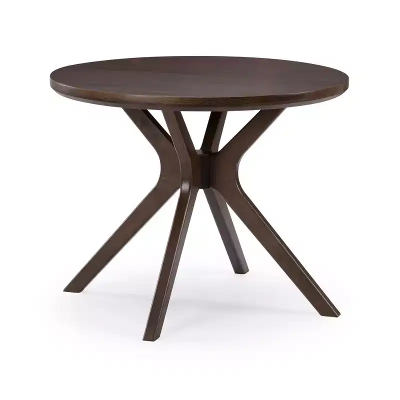 Plank+Beam Verso Round Dining Table, 38 Solid Wood Kitchen & Dining Room Table