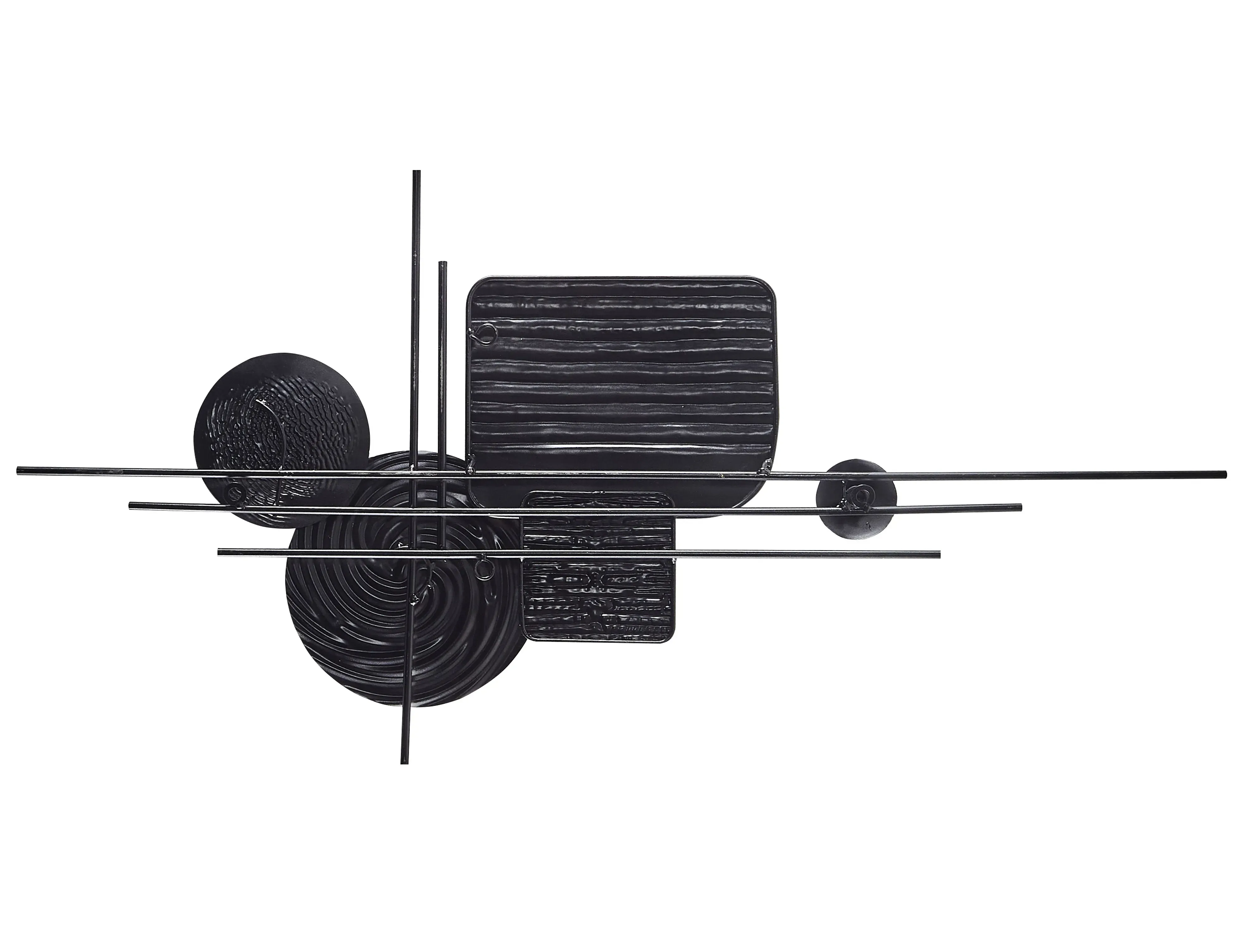 Decorazione da parete Metallo 50 cm Grigio