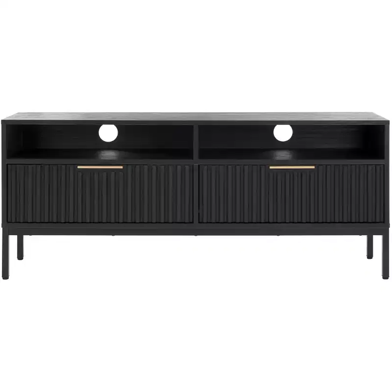 Lylia 2 Drawer 2 Shelf Media Stand - MED9622 - Safavieh