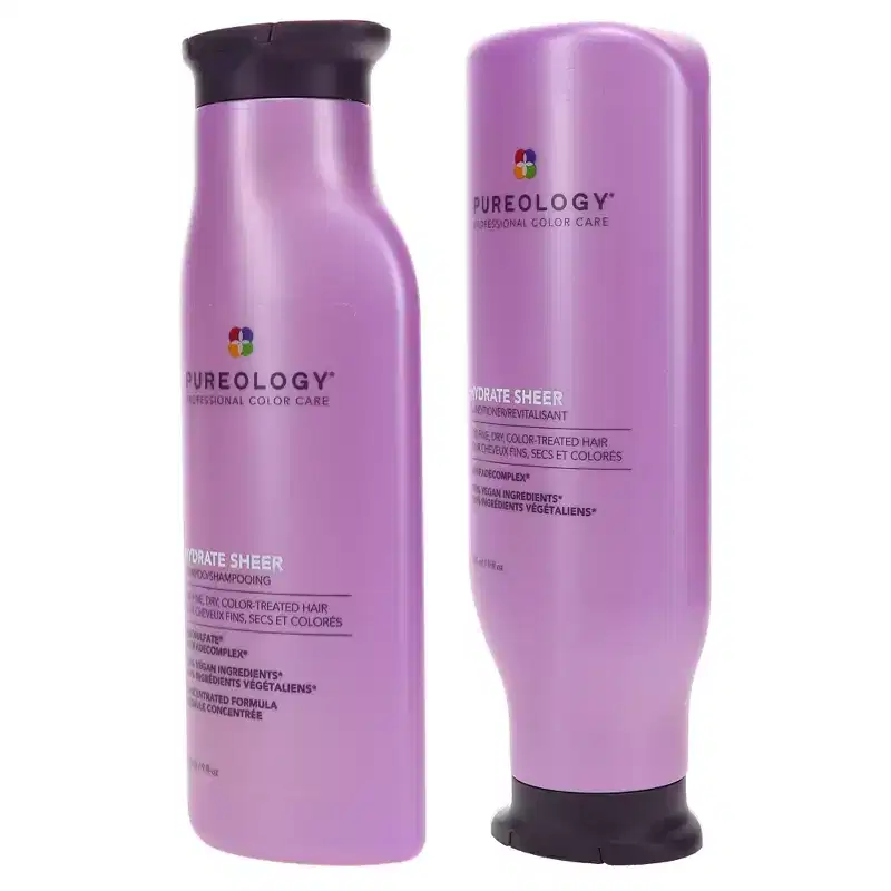 Pureology Hydrate Sheer Shampoo 9 oz & Conditioner 9 oz Combo Pack