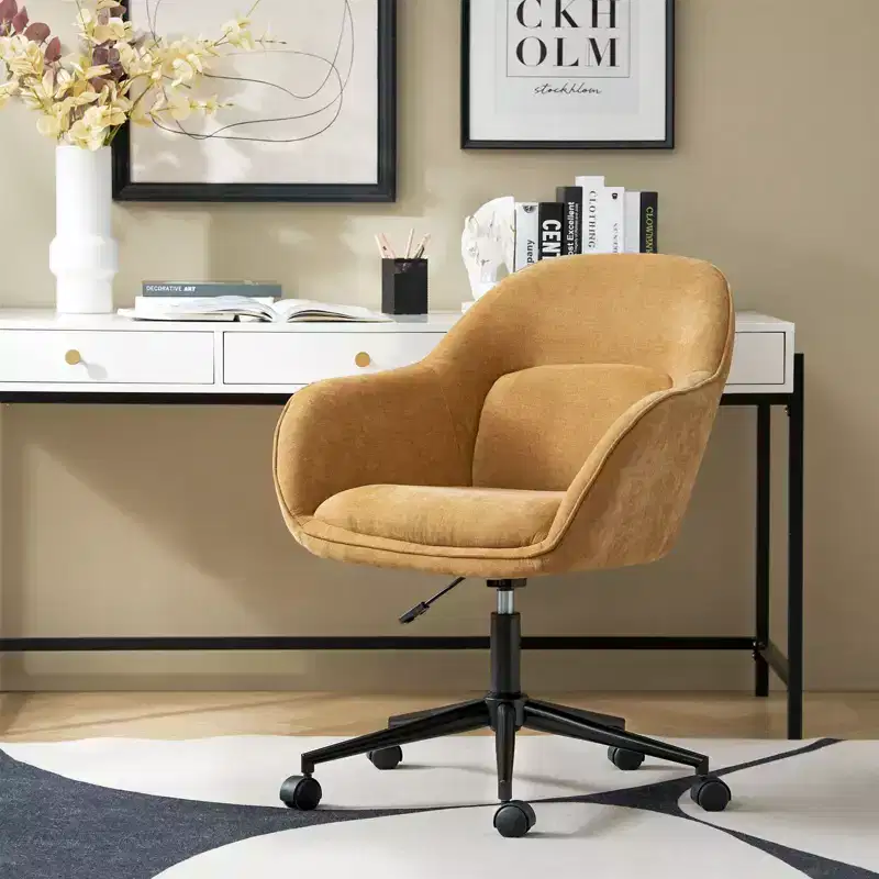 Virginia Office Chair With Curved Backrest|ART OF LIVING DESIGNS