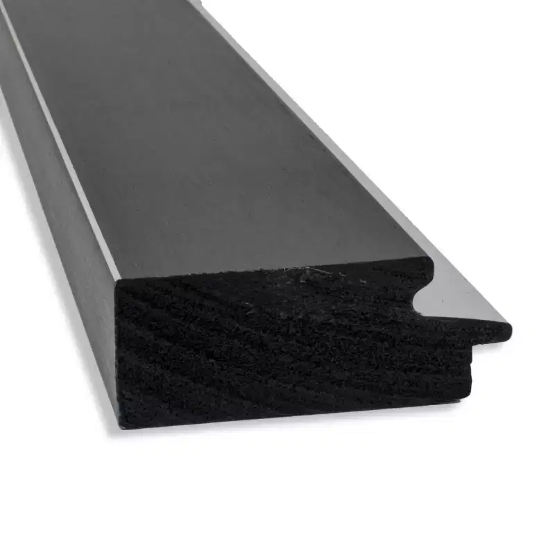 20 x 54 Non-Beveled Eva Black Silver Full Length on The Door Mirror - Amanti Art: Over-the-Door Hanging