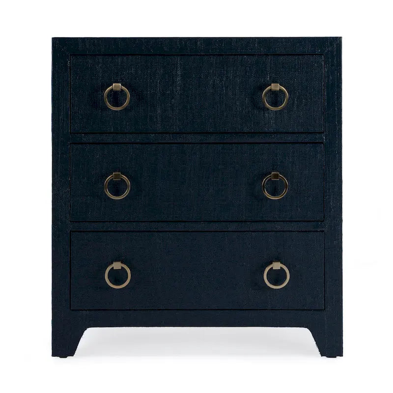 Raffia 3-Drawer Chest