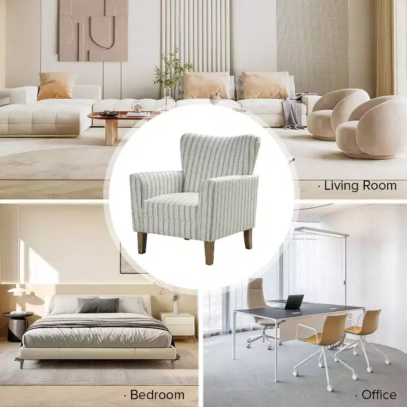 Set of 2 Rachel Armchair with Special Arms| ART OF LIVING DESIGNS