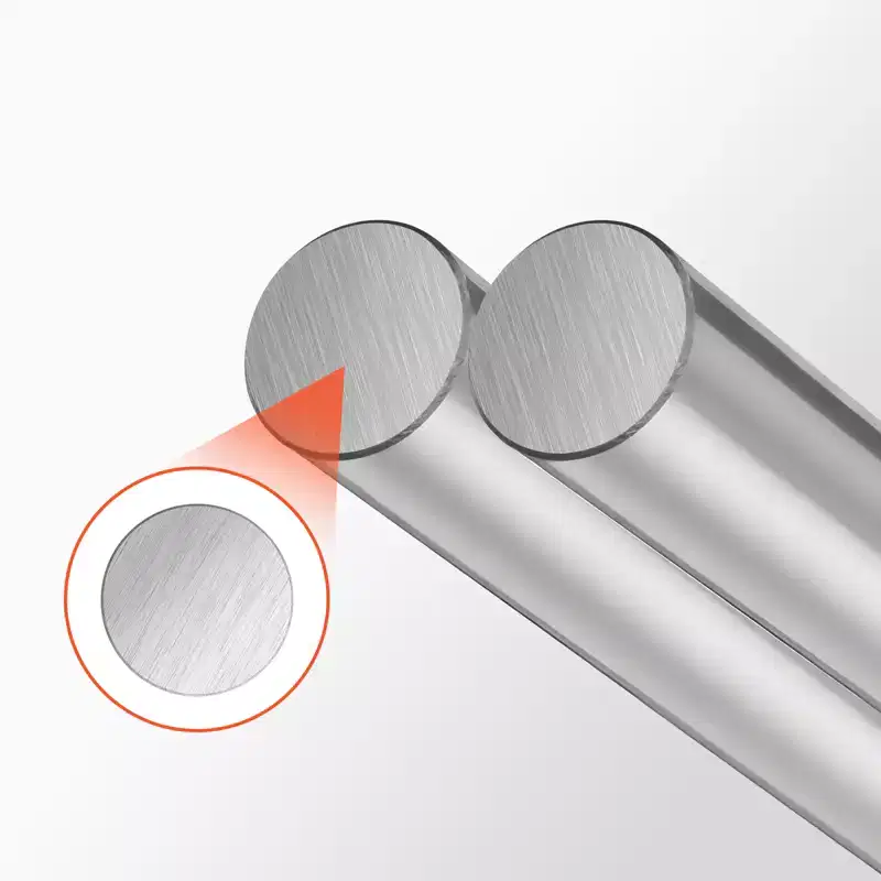 VEVOR 2PCS Linear Motion Rod, 25 mm x 1000 mm (0.98 x 39.4 in), SFC25 Carbon Steel Linear Rod Shaft, Anti Rust and High Precision,Silver