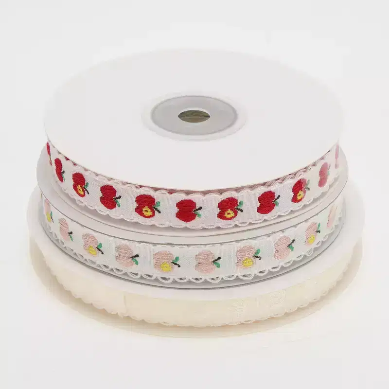 Unique Bargains 0.39x29.53' Fruit Gift Ribbon