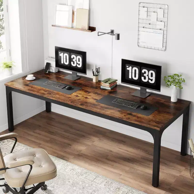 Lantine 78.7 Inches Extra Long Computer Desk