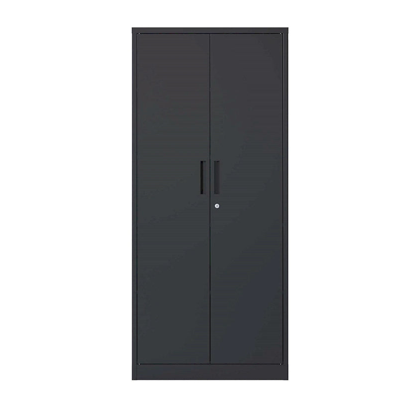 Metal Garage Storage Cabinet with Doors and 4 Adjustable Shelves