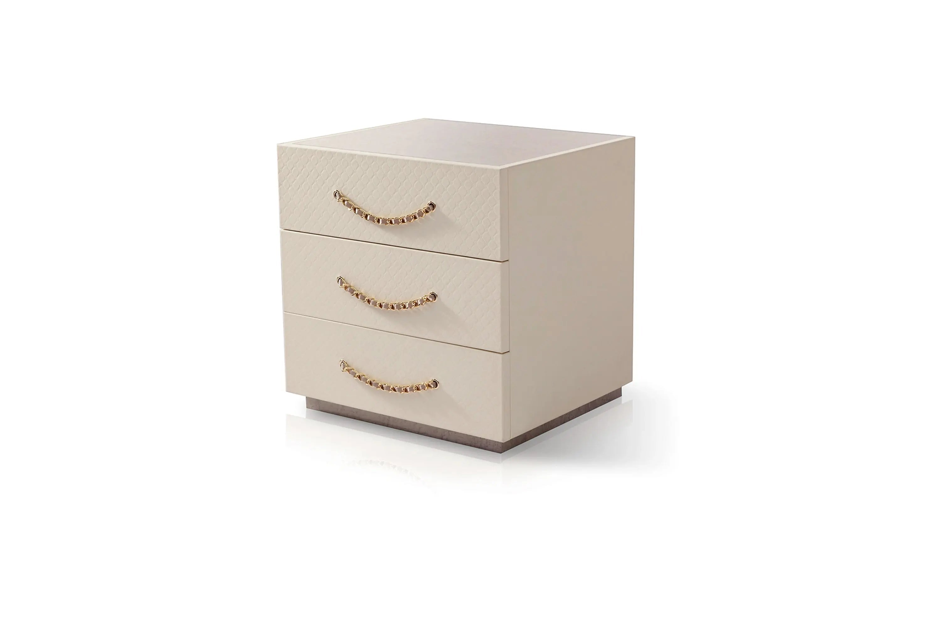Elevate Your Bedroom with Wooden Nightstand - Light Luxury Style W005B11 Bentley Bedside Table