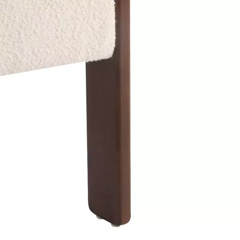 Christopher Knight Home Noah Modern Rubberwood Upholstered Accent Arm Chair