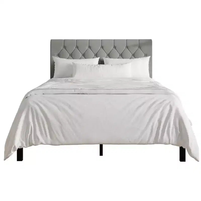 ChaletPosh Twin Size Upholstered Bed