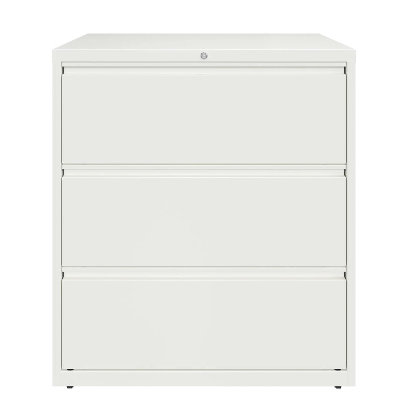 36-inch wide three-drawer chest of drawers, classic blue