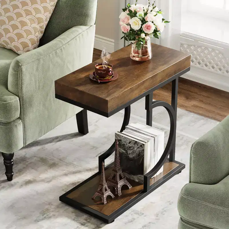 Lantine 23.6 Narrow Side Table