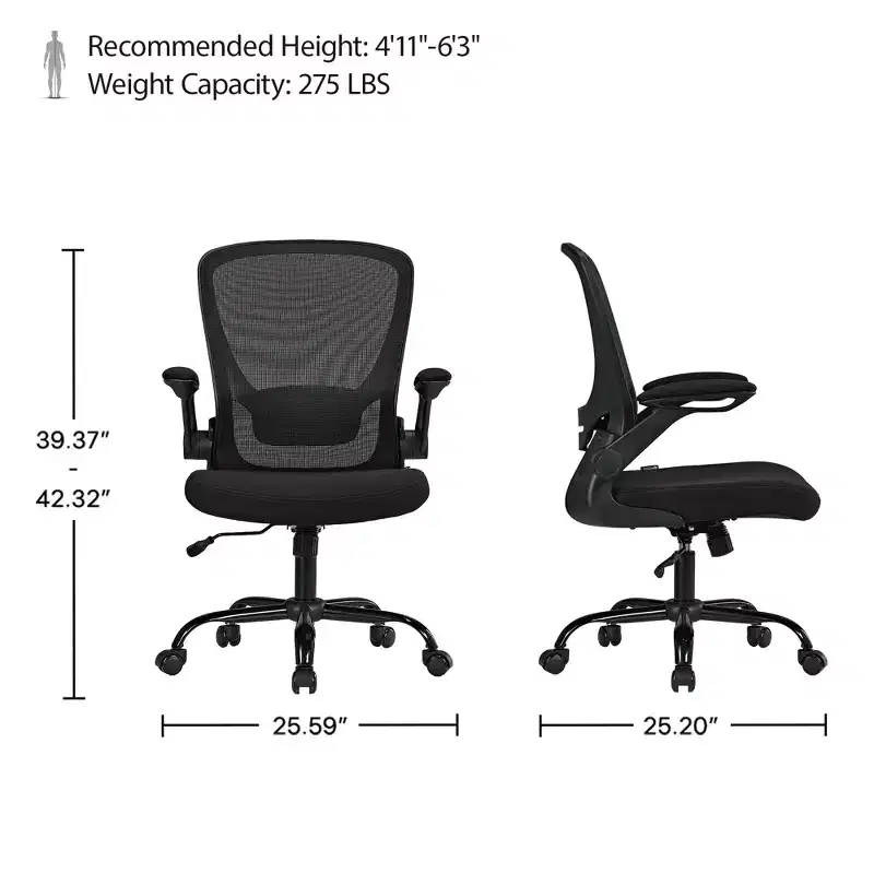 EUREKA ERGONOMIC ONYX Series, Ergonomic Office Chair