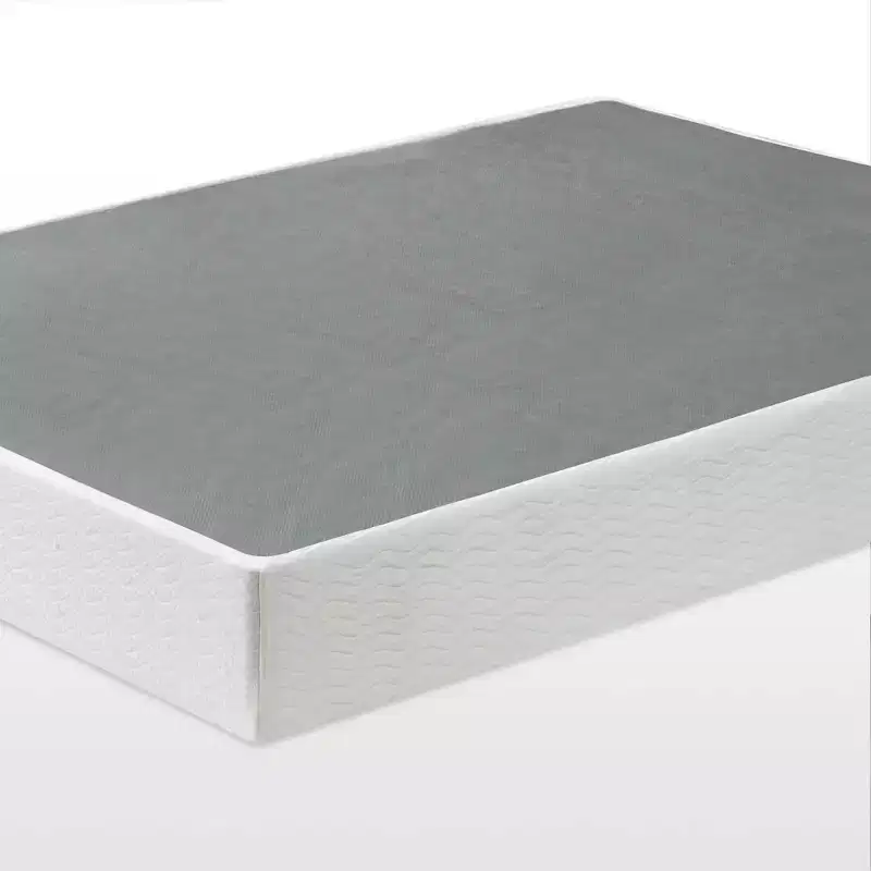9 Metal Smart Box Spring with Quick Assembly Gray - Zinus