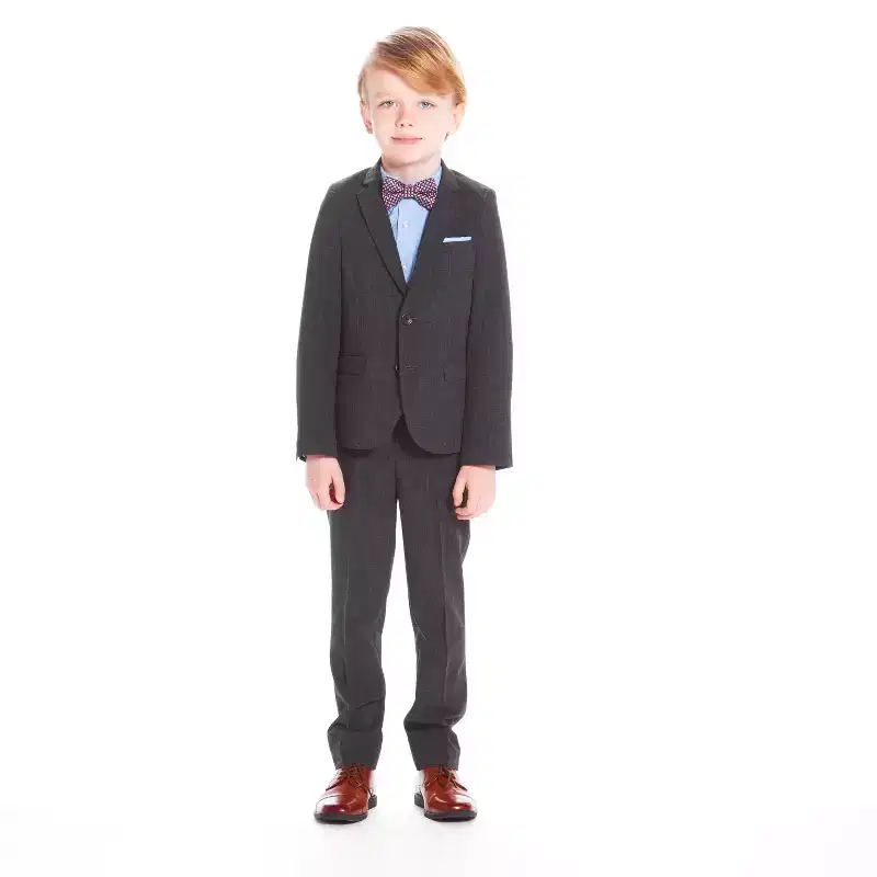 Andy & Evan Kids Grey Stretch Suit