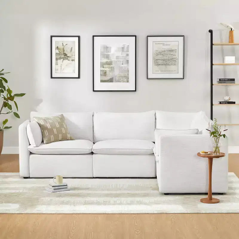 Spruce & Spring Power Reclining Sectional Sofa Couch