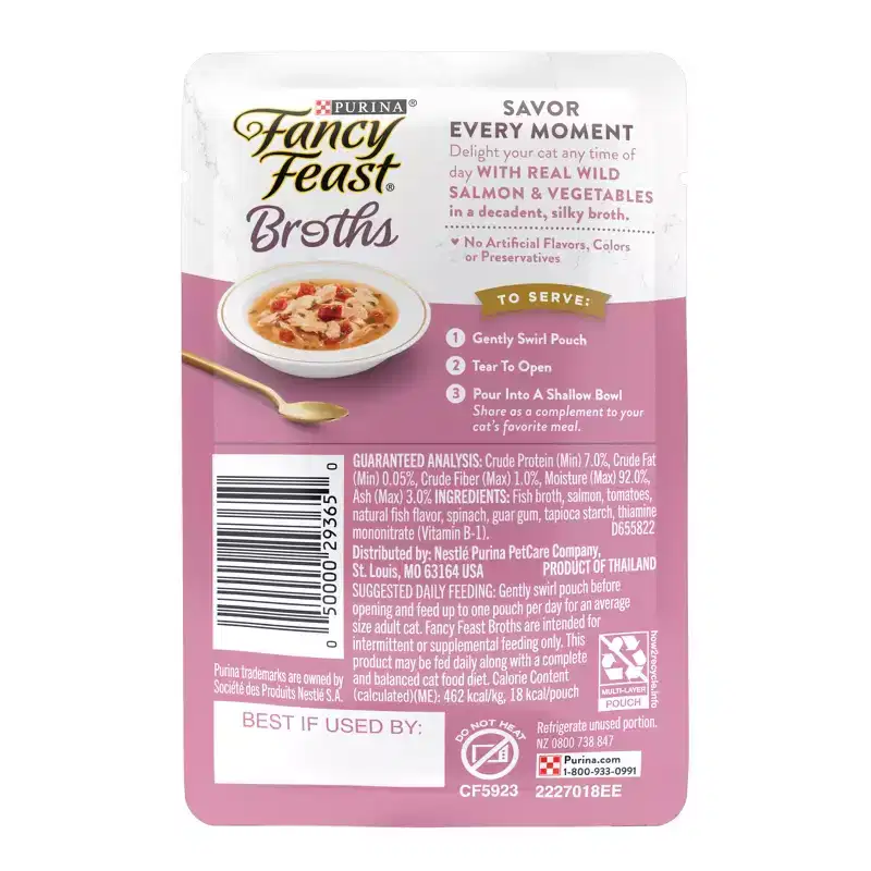 Purina Fancy Feast Lickable Broths Classic Wet Cat Food - 1.4oz