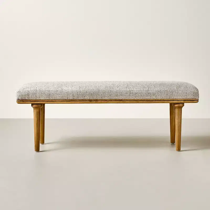 Upholstered Bench - Hearth & Hand with Magnolia Furniture