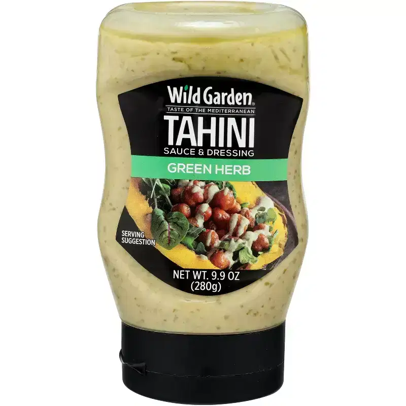 Wild Garden Sauce And Dressing Green Herb Tihini - Case of 6 - 9.3 ounce