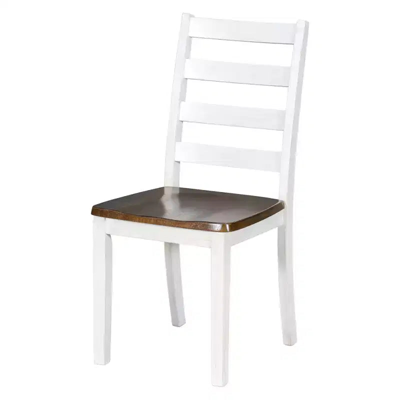 6 PCS Rustic Wood Dining Table Set, Rectangular Table with 4 Chairs & Bench-ModernLuxe